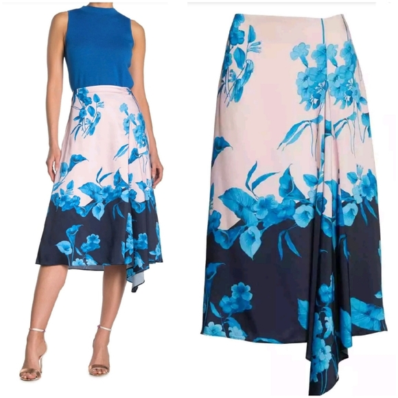 Ted Baker London Dresses & Skirts - Ted Baker New Nemea Fantasia Floral Mid Skirt Size 2
